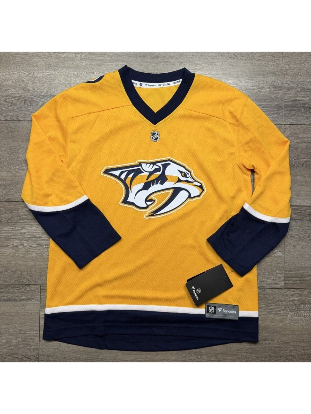Fanatics NHL Nashville Predators Youth Home Breakaway Jersey XL